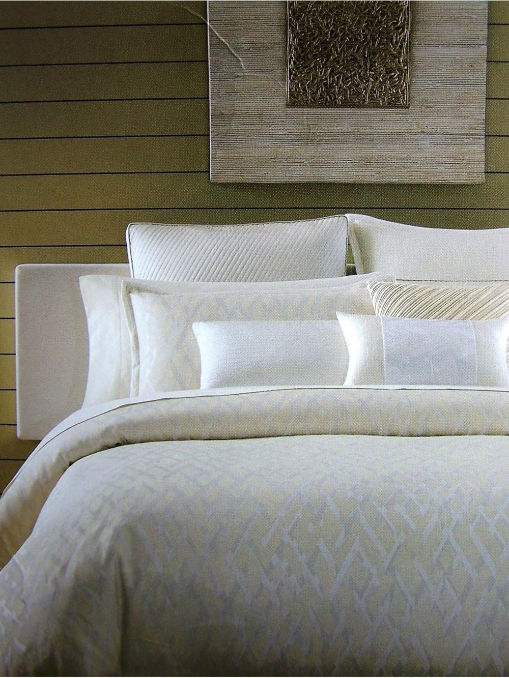 Hudson Park “Prism” - Pillow Shams, Bed Skirt & Decorative Pillows